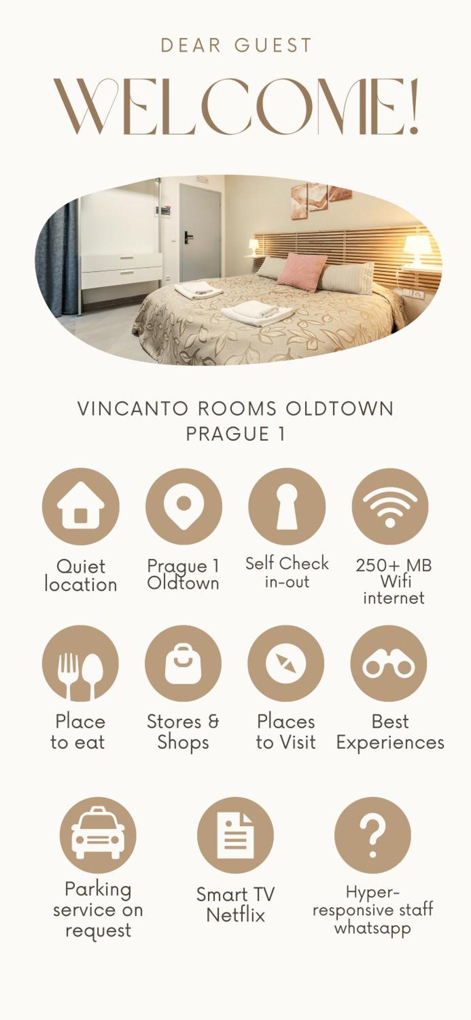 Vincanto Rooms Old Town Praha Bagian luar foto